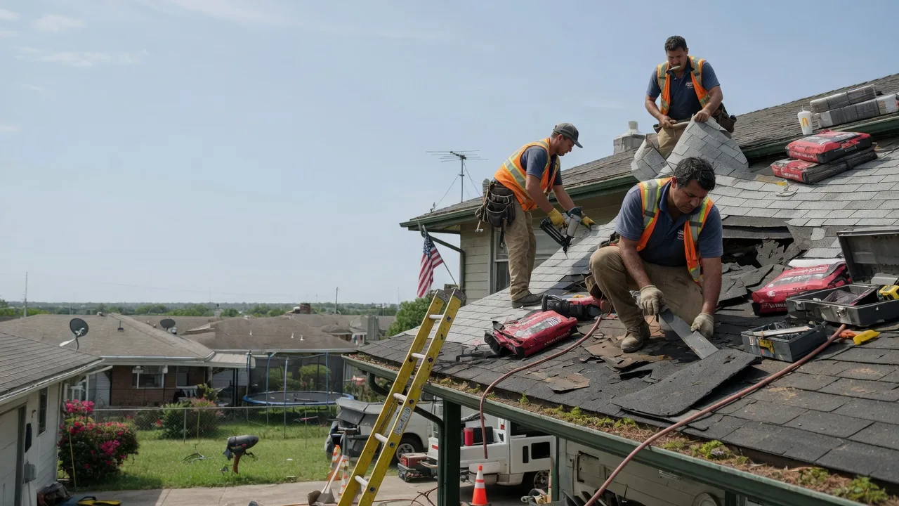 Roof Repair in Ottine, TX near me
